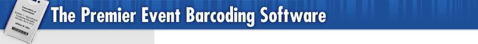 The Premier Event Barcoding Software
